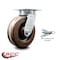 Service Caster 6 Inch Kingpinless High Temp Phenolic Wheel Swivel Caster with Swivel Lock SCC SCC-KP30S620-PHRHT-BSL - alternate 2